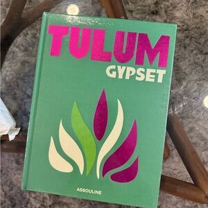 Assouline Tulum Gypset Coffee Table Book - Green and Pink